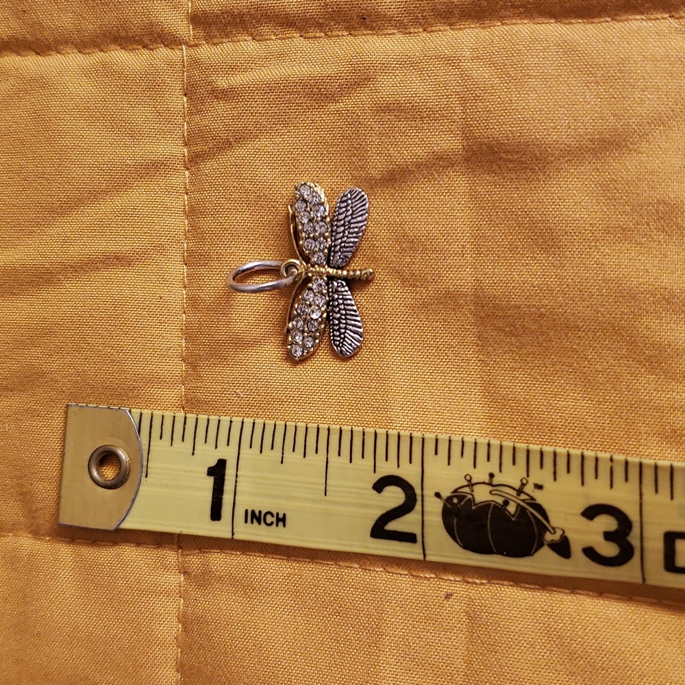 Waxing Poetic dragonfly charm